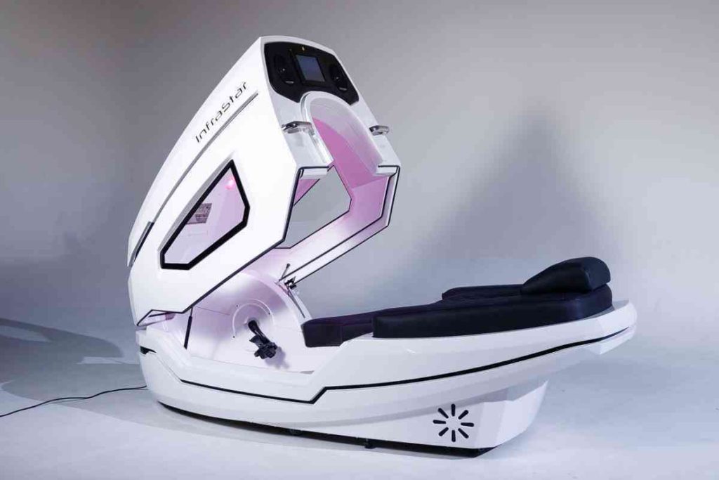 Cyclette InfraStar bianca aperta
