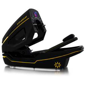 Cyclette InfraStar aperta con capsula nera e oro
