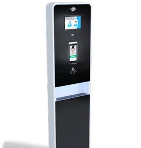 Stazione di accesso MedSaniStar, totem con riconoscimento facciale