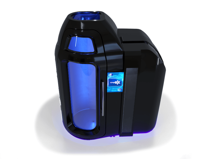 Camera Antarctica WBC ad azoto con interno illuminato, vista frontale