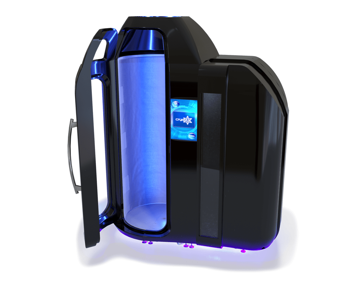 Camera Antarctica WBC ad azoto con porta aperta