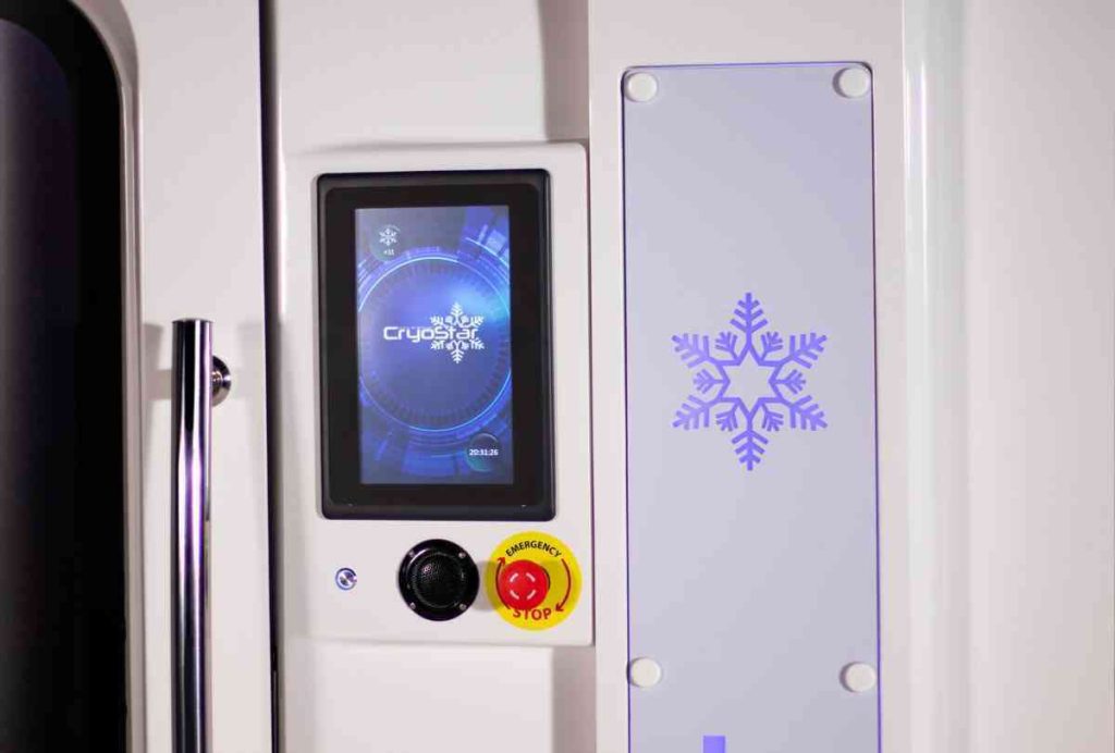 Pannello di controllo della camera CryoStar con touchscreen