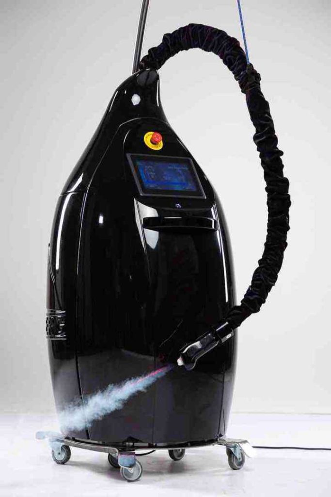 Iceberg Electric CRYO con tubo flessibile e getto di aria fredda