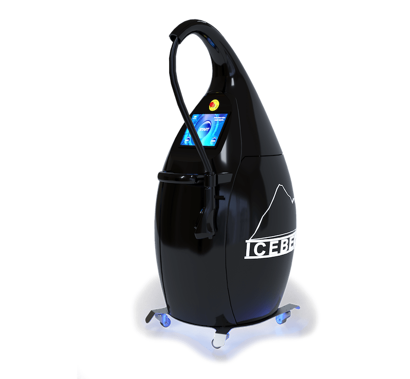 Iceberg 50L per crioterapia locale con tubo flessibile
