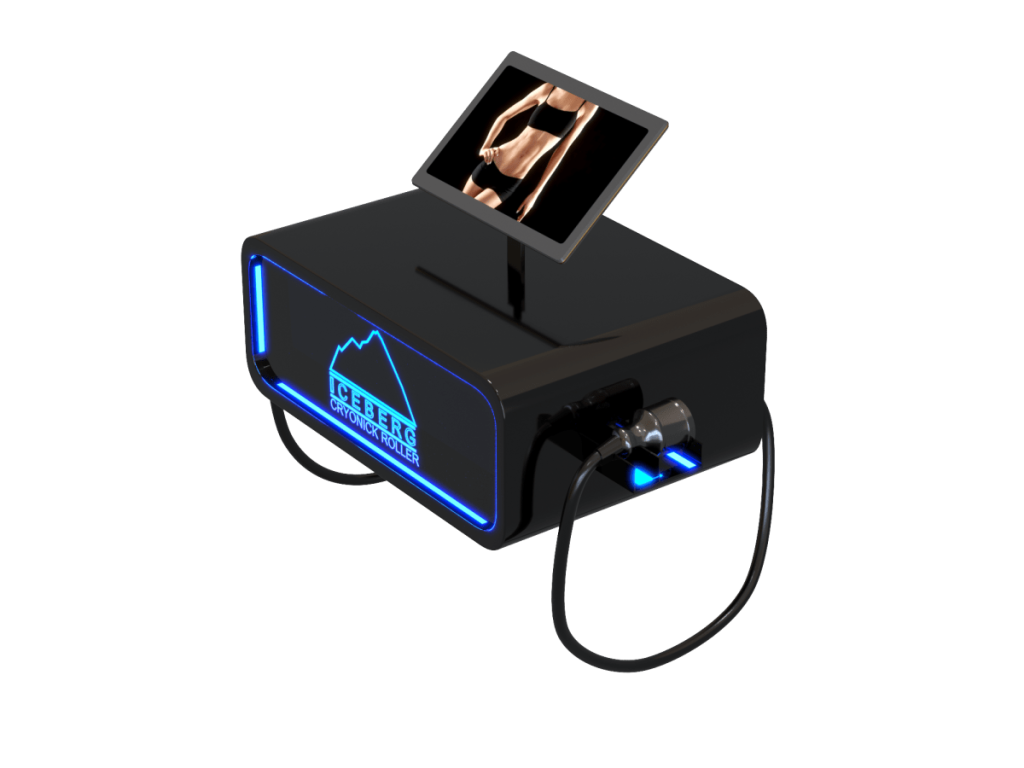 Iceberg Cryonick Roller nero con monitor e manipolo