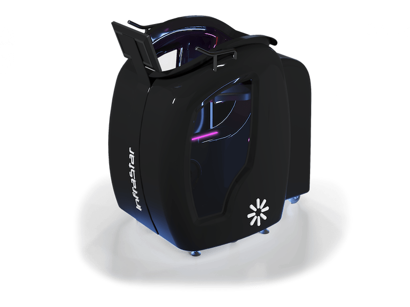 Cyclette InfraStar Sole nera con luci interne