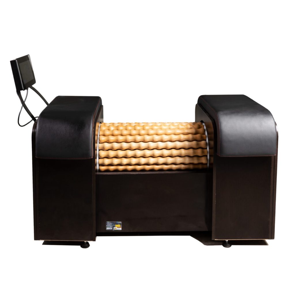 RollStar Mini con rullo in legno, vista frontale