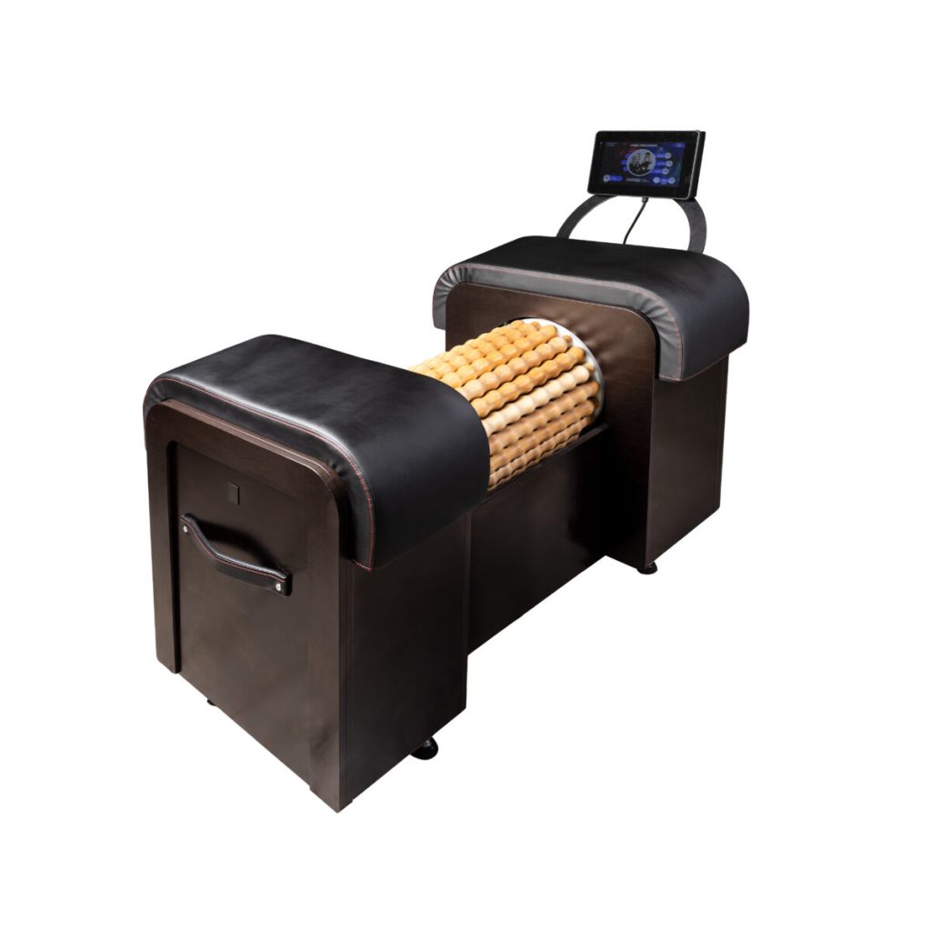 RollStar Mini con rullo in legno, vista prospettica