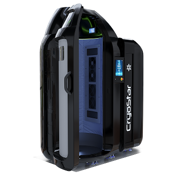 Camera Antarctica WBC Electric nera con pannello CryoStar