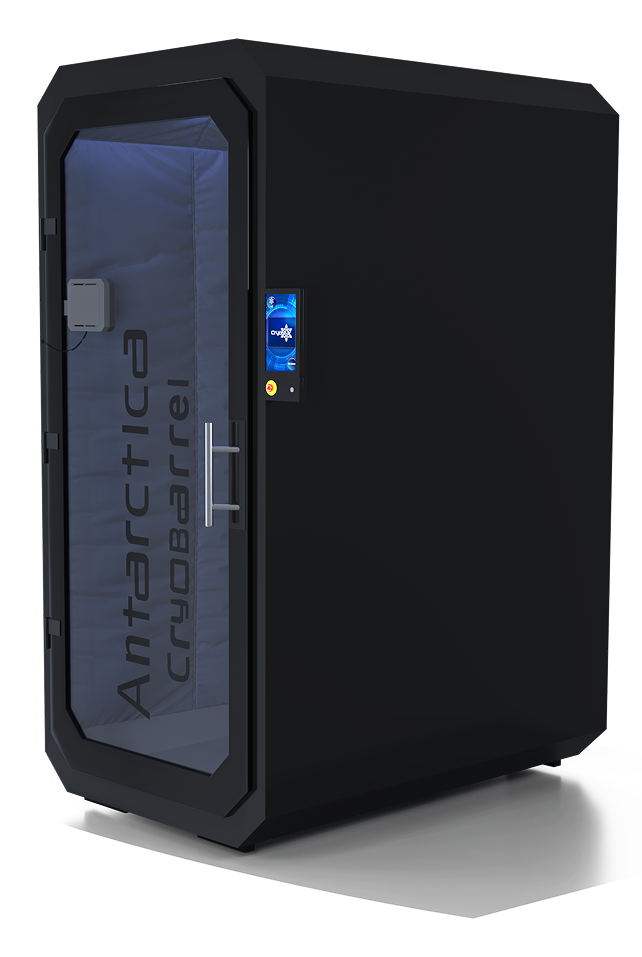Camera Antarctica CryoBarrel nera con touchscreen laterale