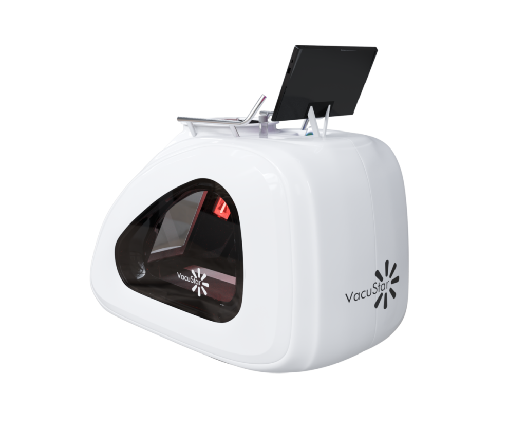 Tapis roulant VacuStar Dream bianco con monitor