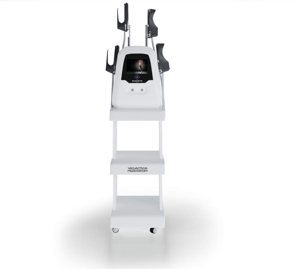 Silhouette Shaper EMS bianco, vista frontale