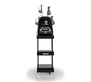 Silhouette Shaper EMS con applicatori su carrello