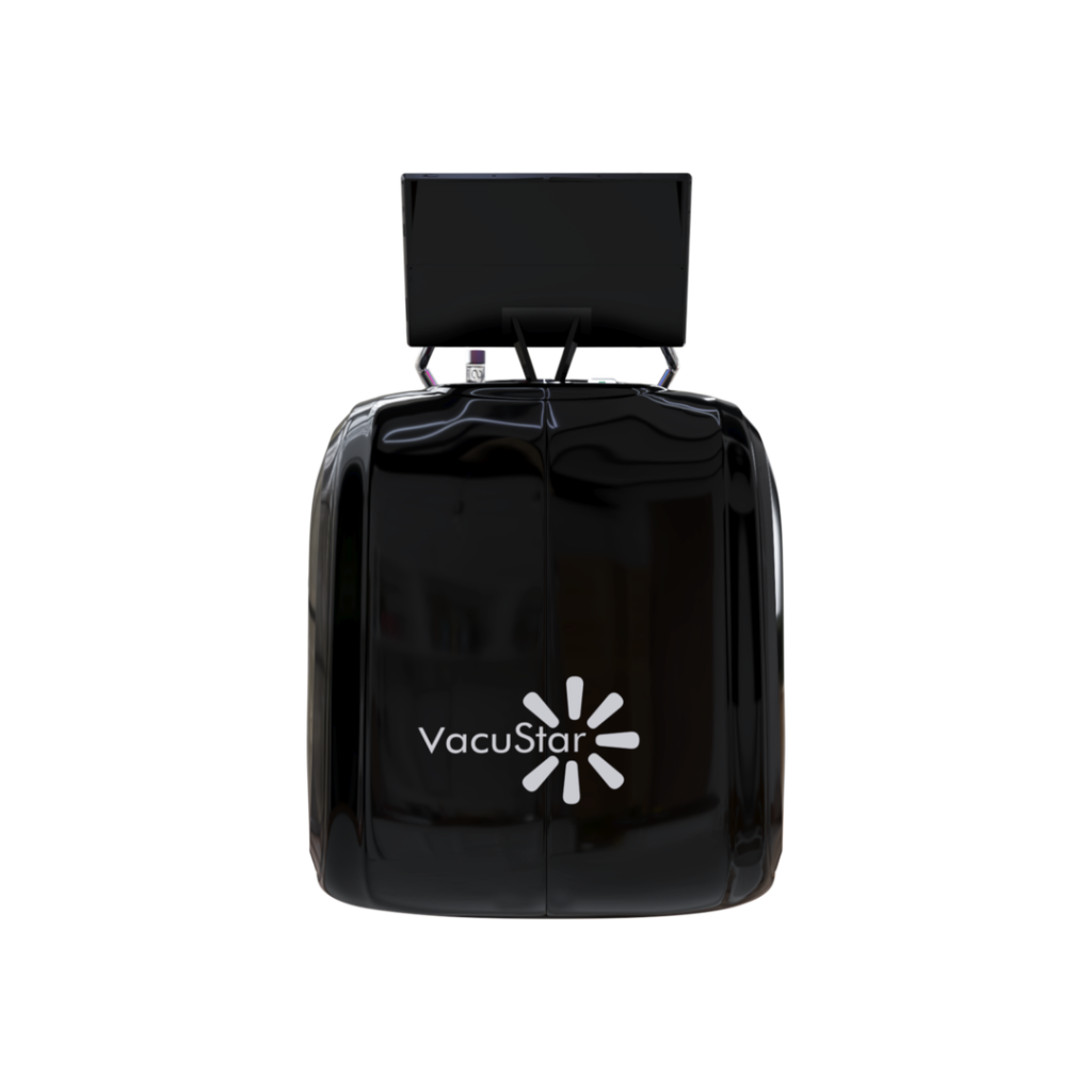 Tapis roulant VacuStar Dream nero, vista posteriore