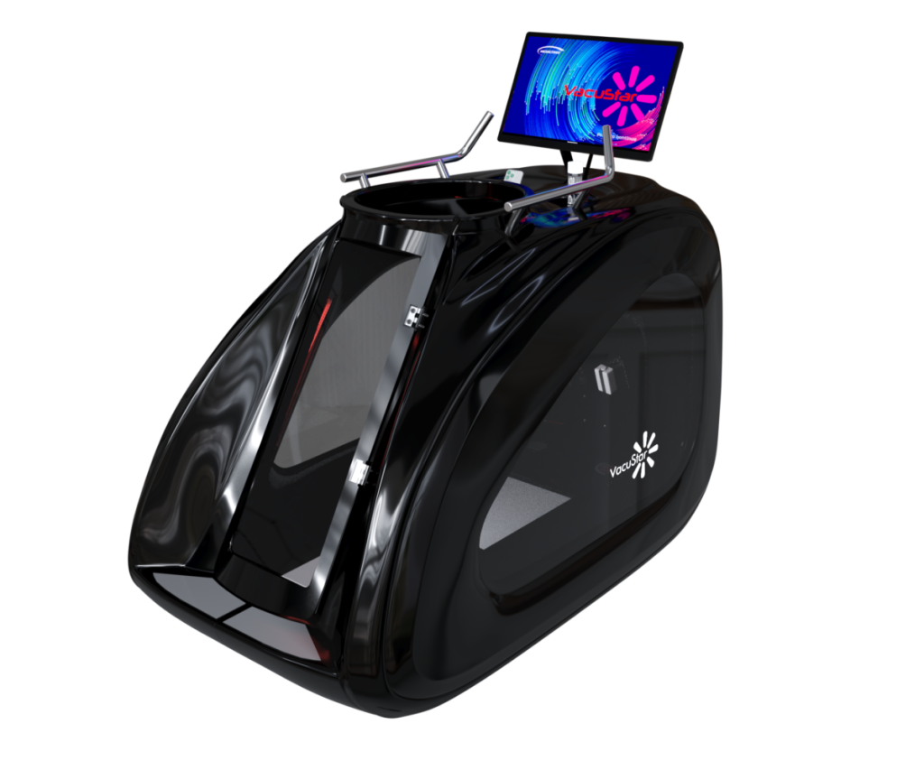 Tapis roulant VacuStar Dream nero con monitor