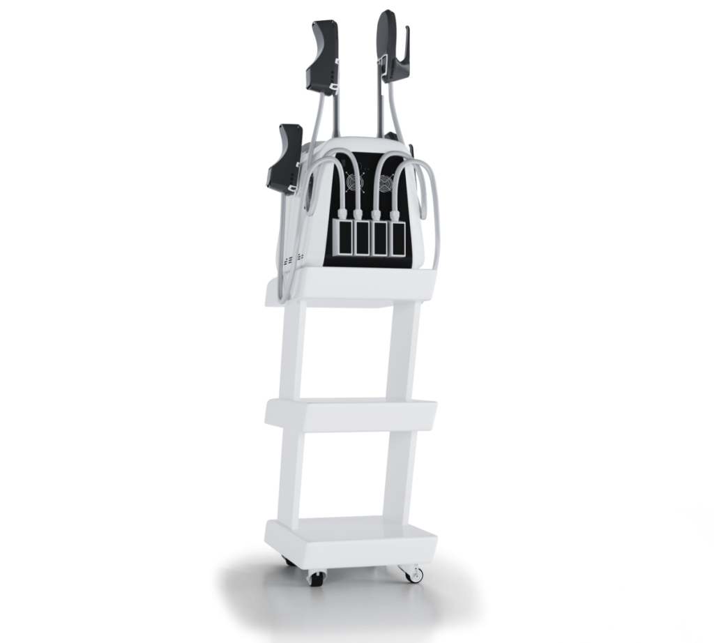 Silhouette Shaper EMS bianco, vista frontale