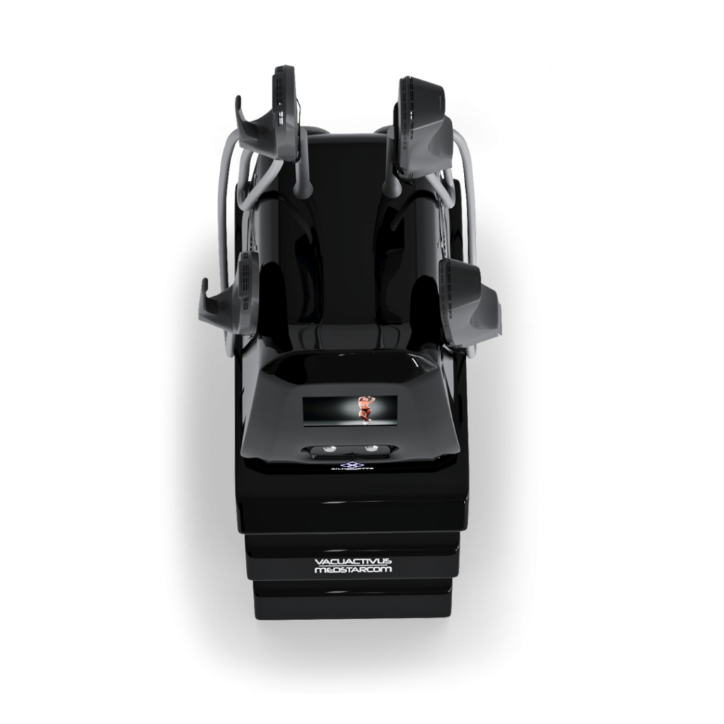 Silhouette Shaper EMS nero, vista dall'alto