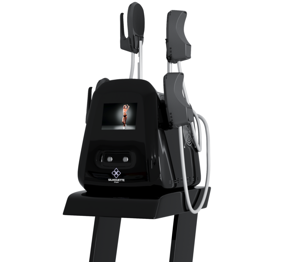 Dettaglio del display del Silhouette Shaper EMS nero