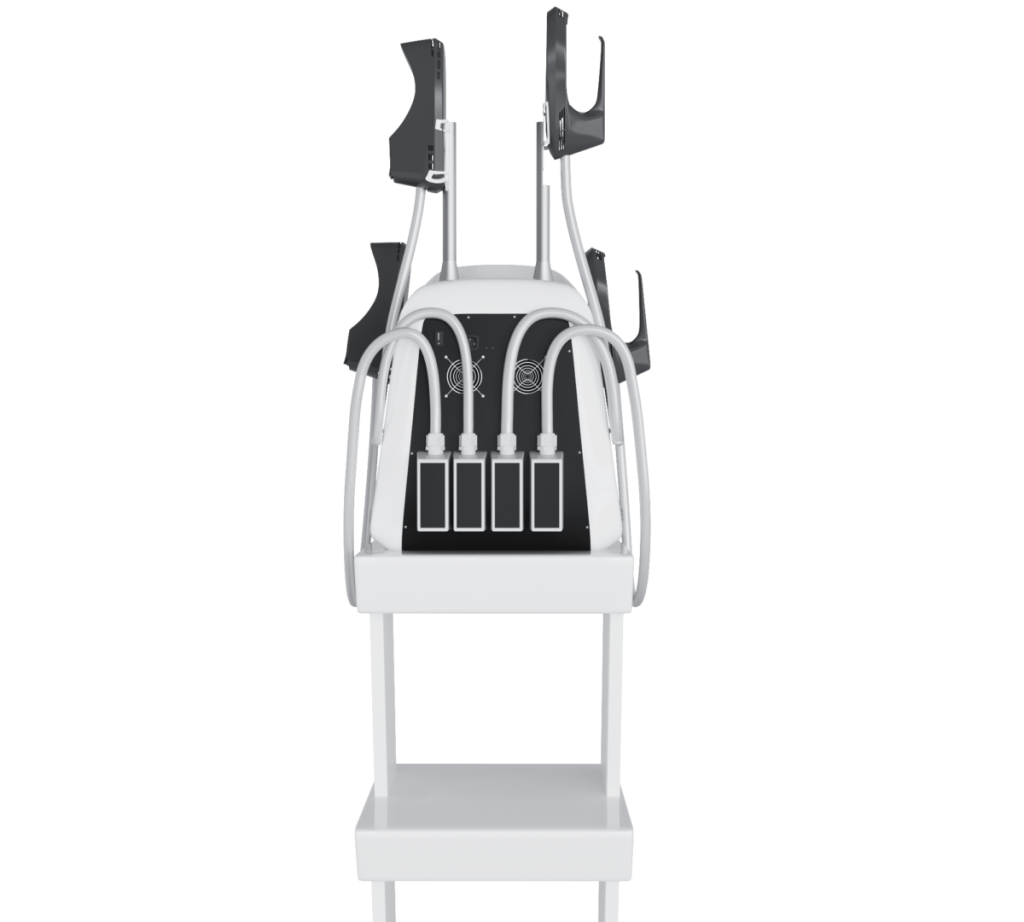 Applicatori EMS del Silhouette Shaper bianco