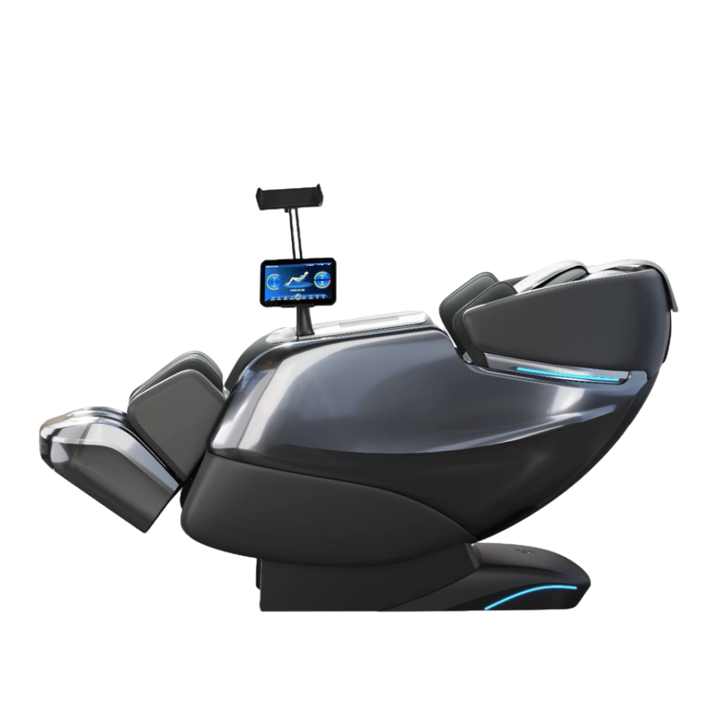 Poltrona massaggiante De-Stress Lounge con monitor