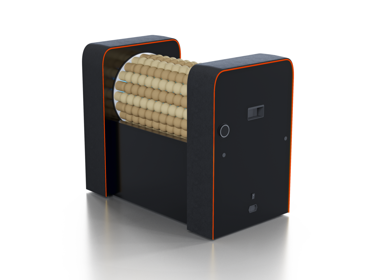 RollStar Mini SQ nero con profilo arancione