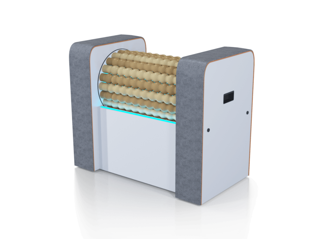 RollStar Mini SQ bianco e grigio