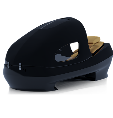 Cyclette InfraStar S nera con capsula chiusa