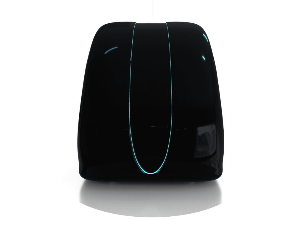 Capsula Revique HaloX nera, vista posteriore