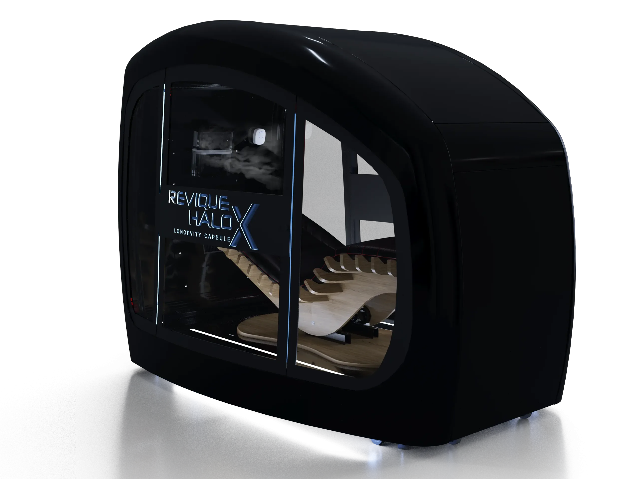 Capsula della longevità Revique HaloXL, vista laterale